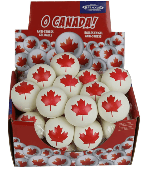 Relaxus O Canada Anti-Stress Gel Ball - YesWellness.com