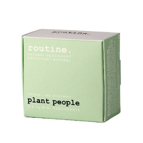 Routine Natural Deodorant Plant People 4x5g - YesWellness.com