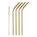 RSVP International 8.5In Gold Straw Set of 4 - YesWellness.com