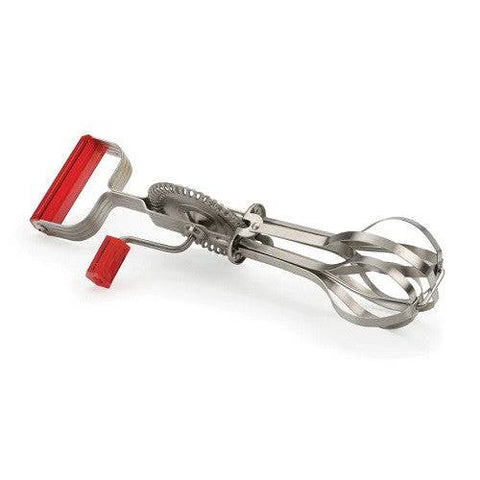 RSVP International Antique Egg Beater - Red - YesWellness.com