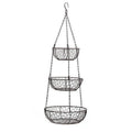 RSVP International Chicken Wire Hanging Basket - Bronze - YesWellness.com