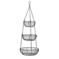 RSVP International Chicken Wire Hanging Basket - Bronze - YesWellness.com