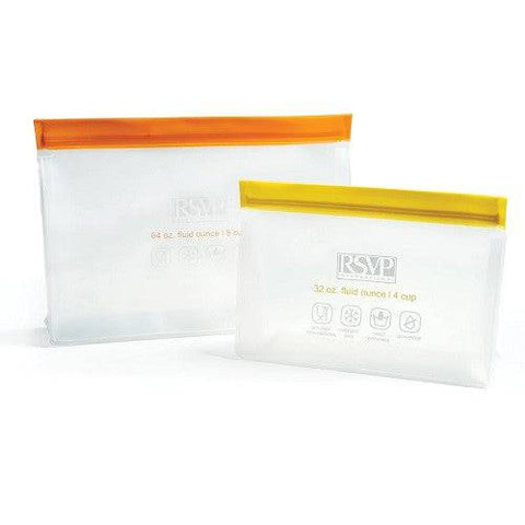 RSVP International Eco Stand-N-Seal Bag Set of 2 - YesWellness.com