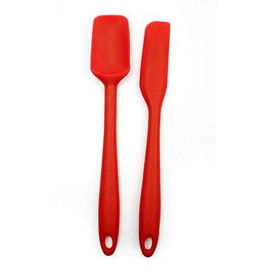 RSVP International Ela's Mini Spatula Set of 2 - Red - YesWellness.com