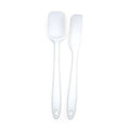 RSVP International Ela's Mini Spatula Set of 2 - White - YesWellness.com