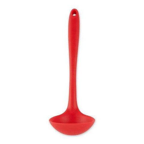 RSVP International Ela's Silicone Ladle - Red - YesWellness.com