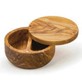 RSVP International Olive Wood Salt Box - YesWellness.com