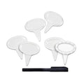 RSVP International Oval Cheese Marker Set of 6 - YesWellness.com