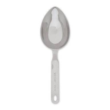 RSVP International Oval Measuring Scoop - 1/2 cup - YesWellness.com