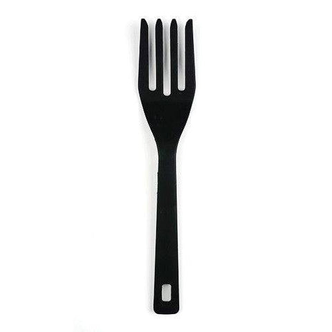 RSVP International Silicone Fork - Black - YesWellness.com