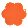 RSVP International Silicone Soft Scrub - Orange - YesWellness.com