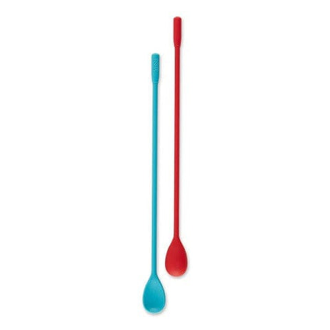 RSVP International Silicone Stir Spoons Set of 2 - 10In - YesWellness.com