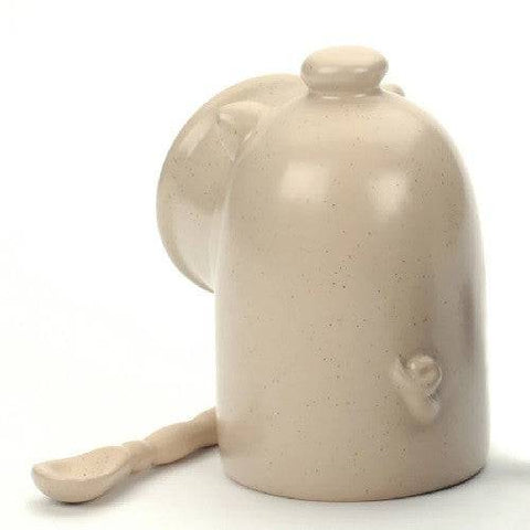 RSVP International Stoneware Salt Pig - Oat - YesWellness.com