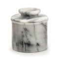 RSVP International White Marble Butter Pot - YesWellness.com