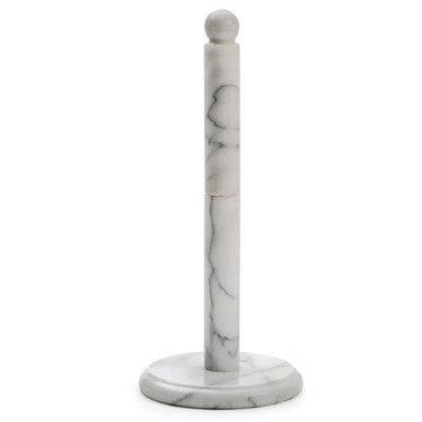 RSVP International White Marble Paper Towel Holder - YesWellness.com