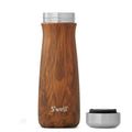 S'well Traveler Stainless Steel Bottle Teakwood - YesWellness.com