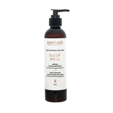 Scentuals 100% Natural Sleep Well Lotion 250mL - YesWellness.com