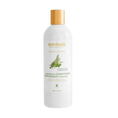 Scentuals Natural Rosemary Mint Moisturizing Conditioner 500mL - YesWellness.com