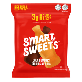 Expires December 2024 Clearance SmartSweets Cola Gummies 50g