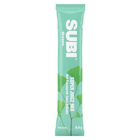 Expires January 2025 Clearance Subi Greens Super Juice Mix Not Flavoured 20×6.6g