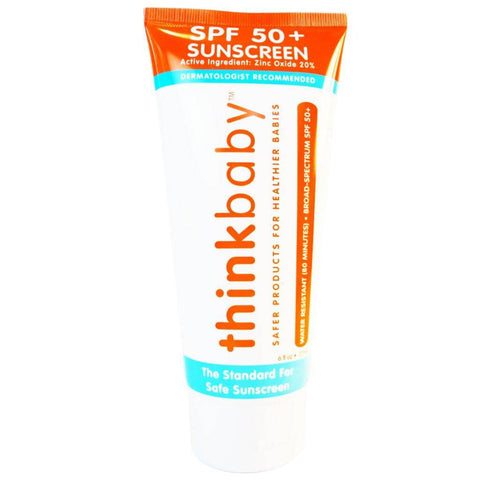 Expires April 2025 Clearance Thinkbaby Safe Suncreen SPF 50+ 6 oz