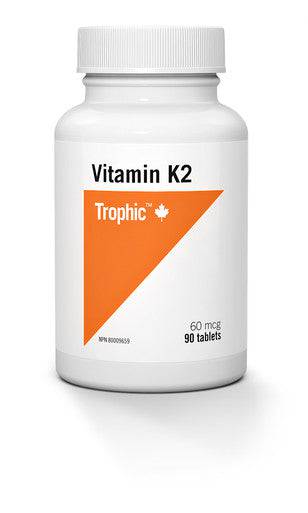 Expires October 2024 Clearance Trophic Vitamin K2 - 90 Tablets