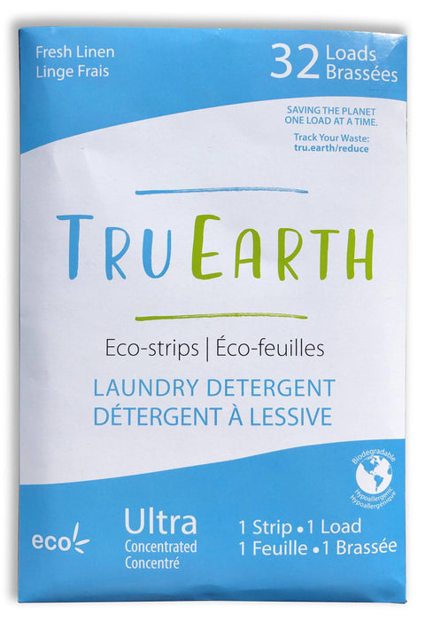 Tru Earth Eco-Strips Laundry Detergent Fresh Linen