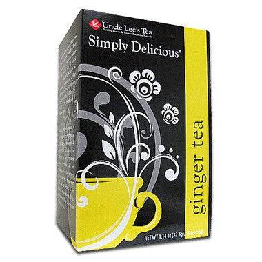 Expires December 2024 Clearance Uncle Lee's Tea Simply Delicious Ginger Tea 18 Bags