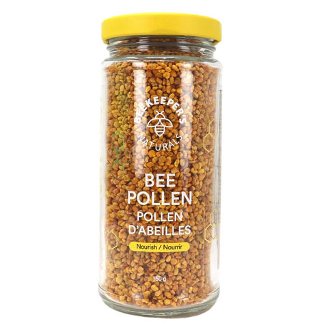 Beekeeper's Naturals 100% Raw Canadian Bee Pollen 150g - Yeswellness.com