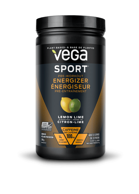 Expires March 2025 Clearance Vega Sport Pre-Workout Energizer Lemon Lime 540g